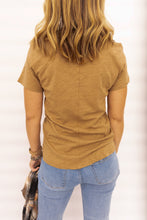 Load image into Gallery viewer, Lyla Garment Dyed Slub Tee