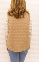 Load image into Gallery viewer, Novah Quilted Taupe Vest