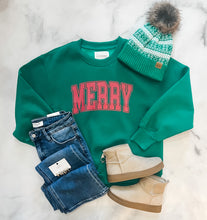 Load image into Gallery viewer, Tina Green Merry Sweatshirt