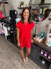 Load image into Gallery viewer, Micky Contrast Stitch Lounge Set