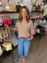 Load image into Gallery viewer, Cara Oversized Striped Knit Top