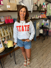 Load image into Gallery viewer, Hazel Collegiate Polka Dot Sweatshirts