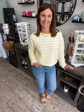 Load image into Gallery viewer, Reece Textured Stripe Knit Top