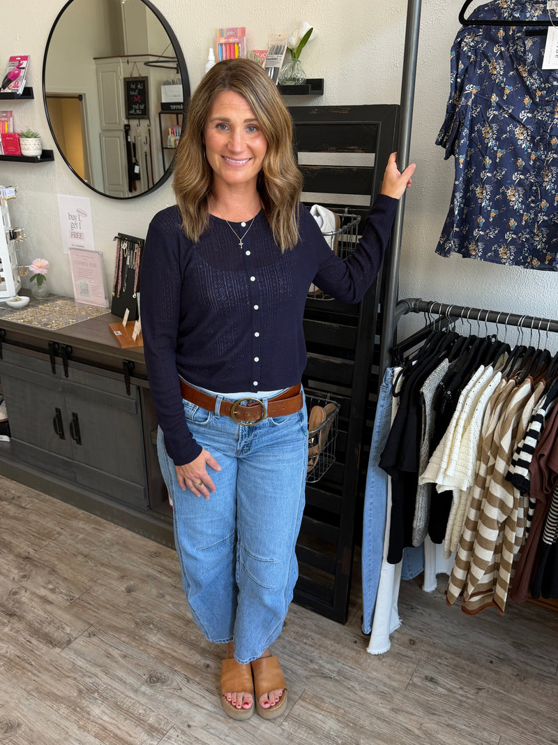Quinn Button Down Cardi