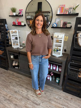 Load image into Gallery viewer, Meg High Rise Wide Leg Crop Denim