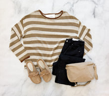 Load image into Gallery viewer, Ophelia Striped Pullover Sweater