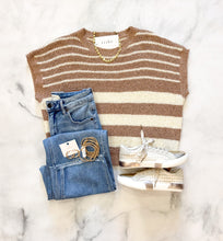 Load image into Gallery viewer, Sydney Multi-Striped Sweater Top