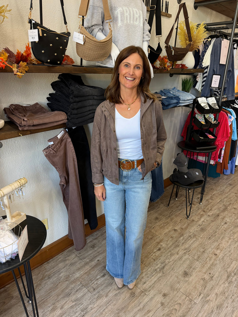 Cindi High Neck Bomber Jacket