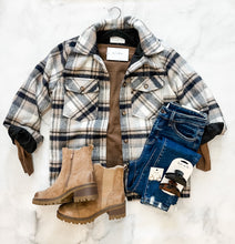 Load image into Gallery viewer, Ayla Plaid Jacket