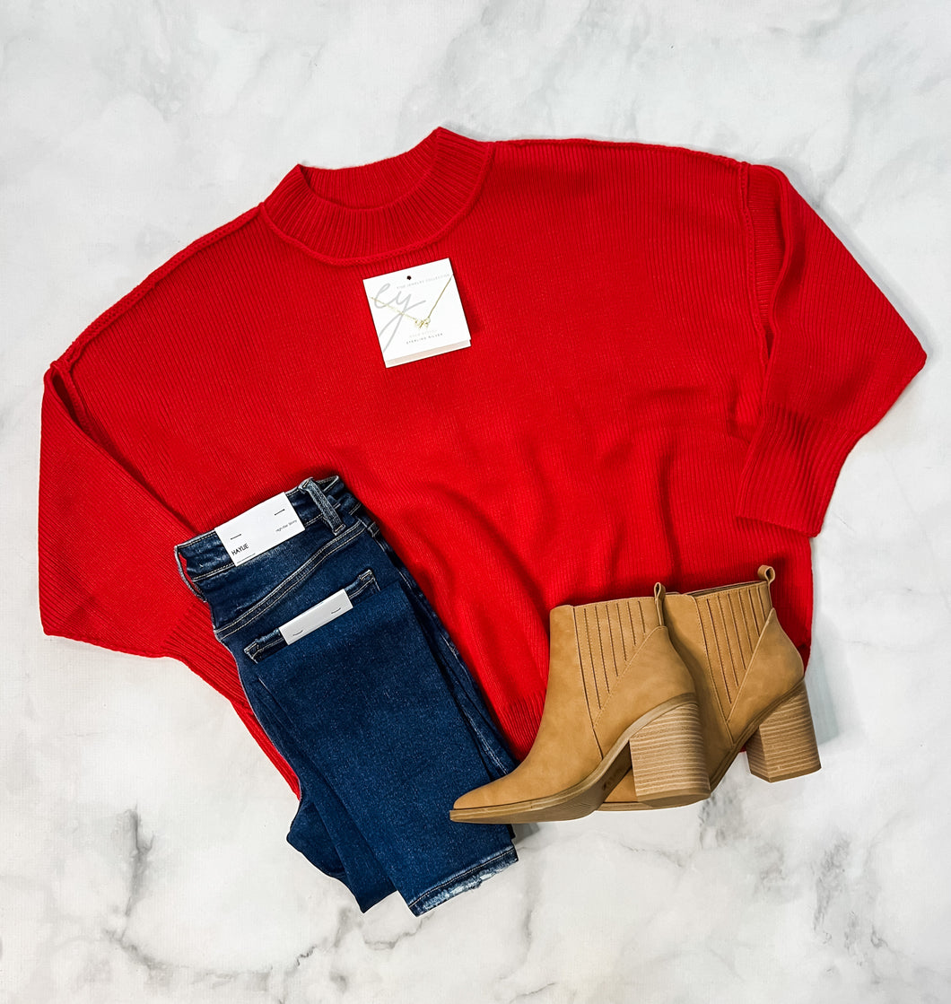 Ariella Mock Neck Sweater