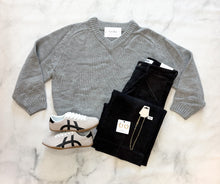 Load image into Gallery viewer, Keagan Relaxed V Neck Sweater