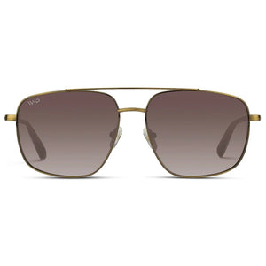 Johnson Angular Aviator Sunglasses