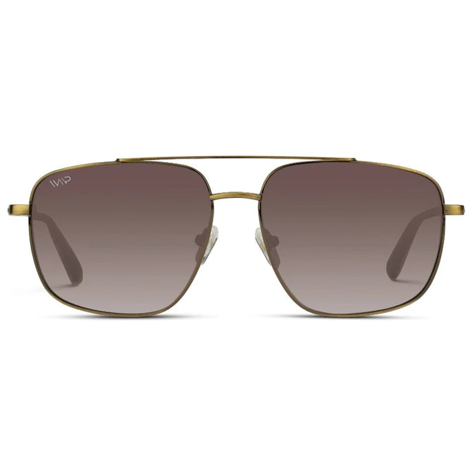 Johnson Angular Aviator Sunglasses