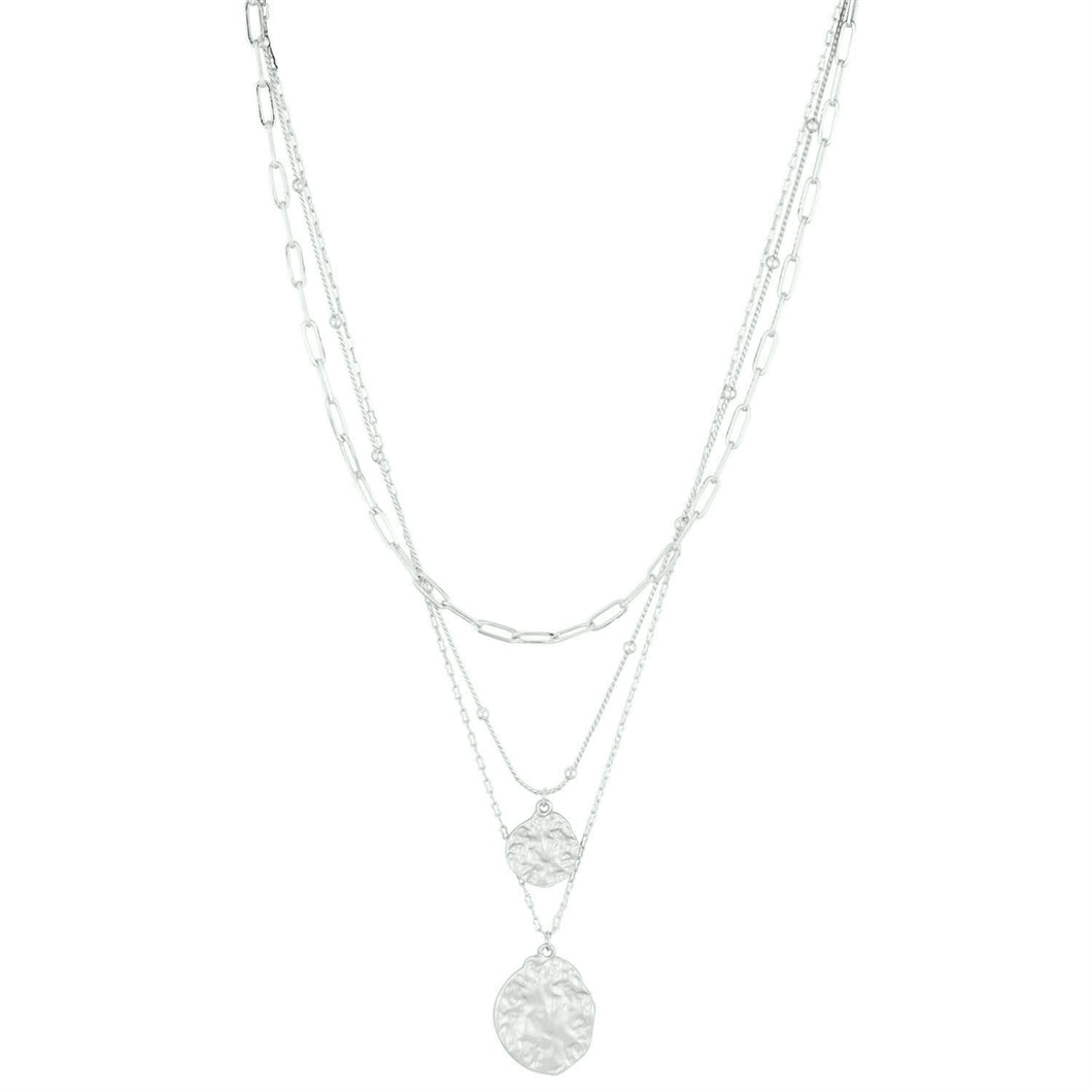 Eden Triple Layered Chain Necklace