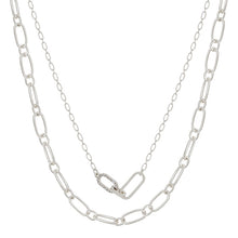 Load image into Gallery viewer, Cecilia Gold Chain Double Layered Necklace