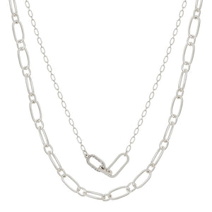 Cecilia Gold Chain Double Layered Necklace