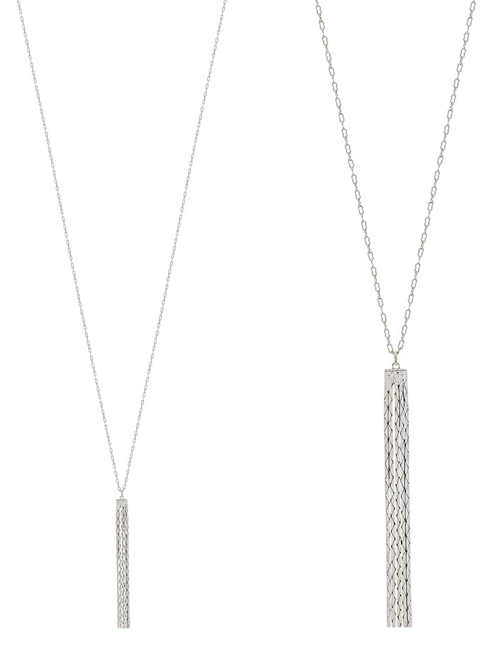 Tara Multi Chain Tassel Necklace