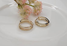 Load image into Gallery viewer, Dara Double Lined Earrings