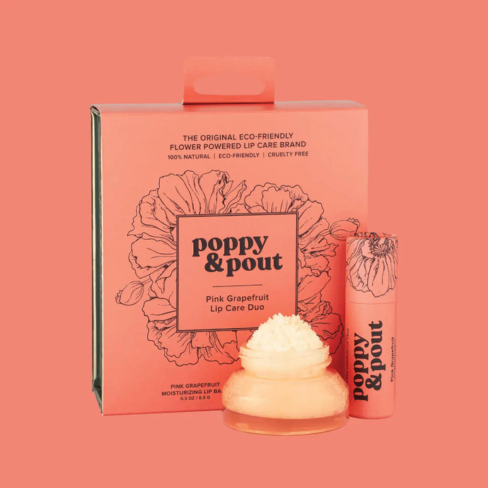 Poppy and Pout Lip Care Duo Sets