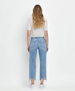 Erin High Rise Regular Straight Denim