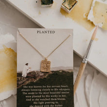 Load image into Gallery viewer, Dear Heart Planted Necklace