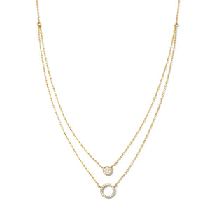 Lindsey Round Layered Necklace