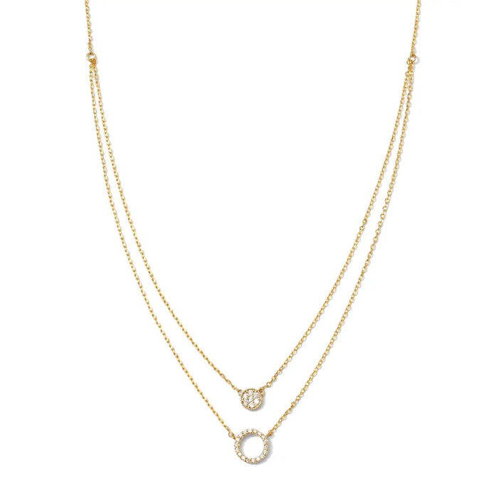 Lindsey Round Layered Necklace