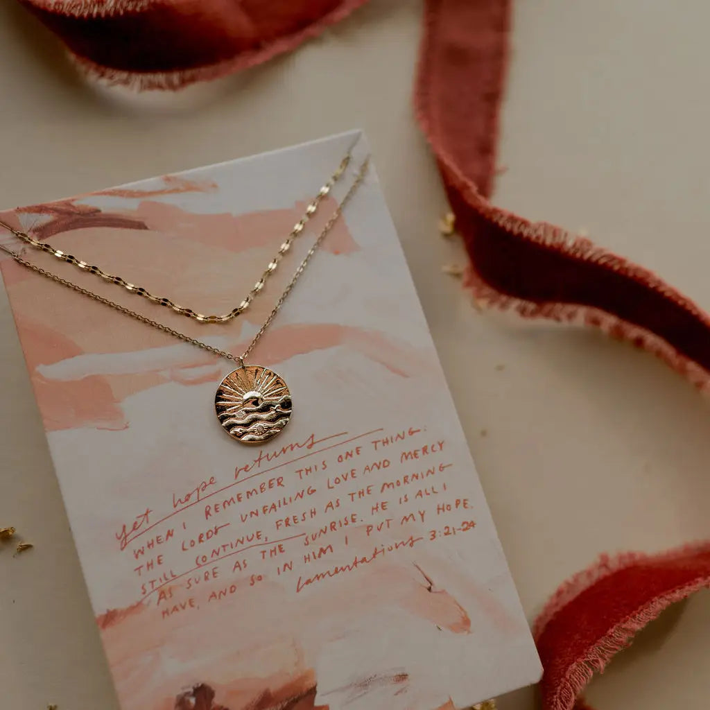 Hope Returns Necklace -Dear Heart