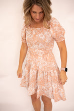 Load image into Gallery viewer, Emilia Coral Ruffle Dress