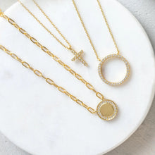 Load image into Gallery viewer, Lexi Disc Link Chain Necklace