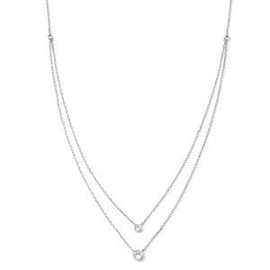 Lauryn Layered Cubic Zirconia Necklace