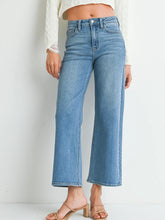 Load image into Gallery viewer, Libby Slim Wide Leg Denim