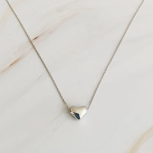 Love Bean Heart Necklace