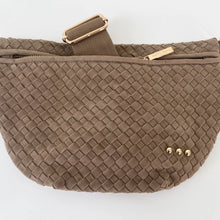 Load image into Gallery viewer, Westlyn Suede Woven Bum Bag