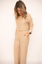 Load image into Gallery viewer, Nadia Cropped Khaki Top