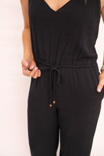 Load image into Gallery viewer, Kassidy Black Wide Leg Jumpsuit