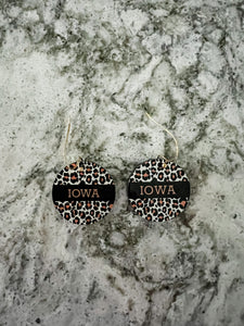 Game Day Leopard Earrings