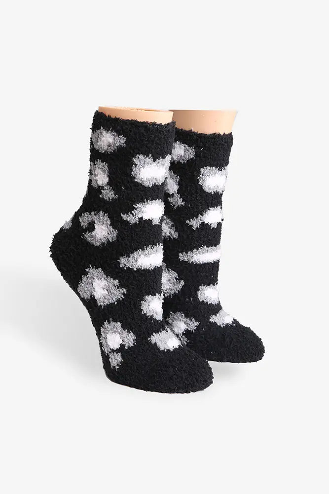 Leopard Cozy Socks