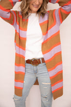 Load image into Gallery viewer, Tiana Duster Stripe Cardi