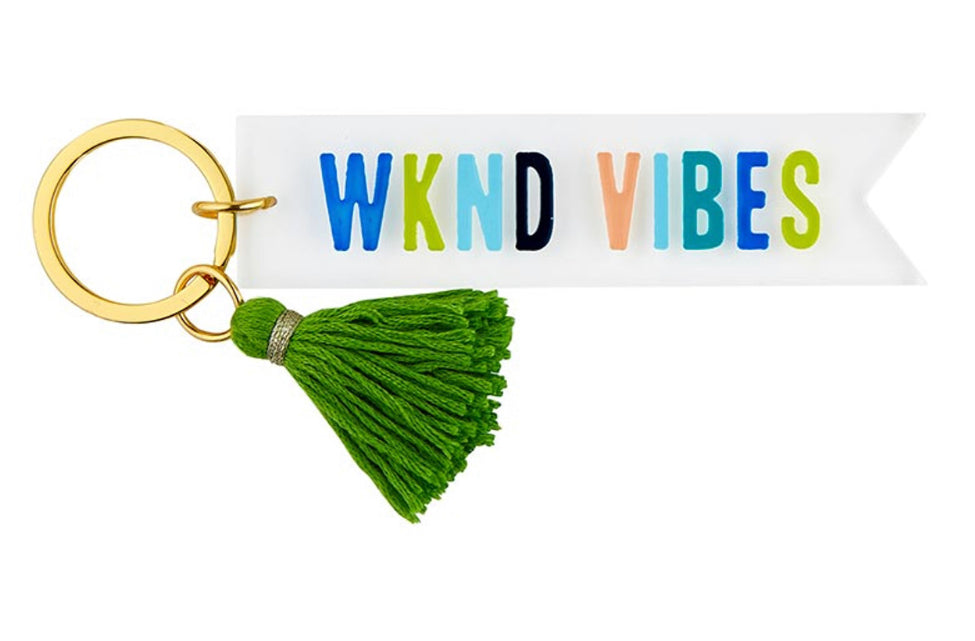 Colorful Acrylic Key Tags