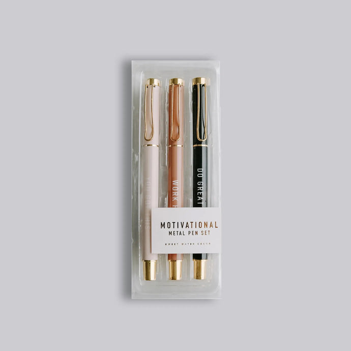 Inspirational/Motivational Writing Pen Sets