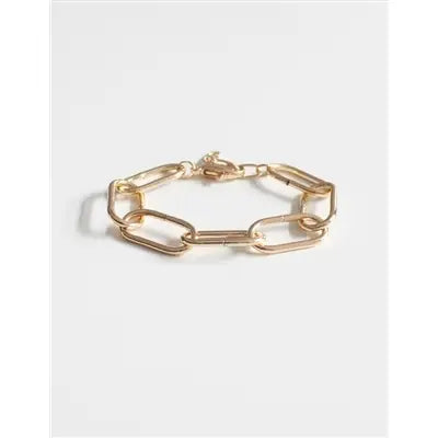 Kim Worn Gold Chain Bracelet
