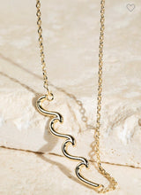 Load image into Gallery viewer, Wave Pendant Necklace
