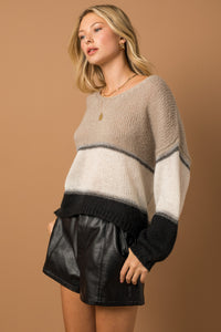 Mila Curvy Striped Sweater